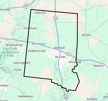 MOFD Coverage Area
